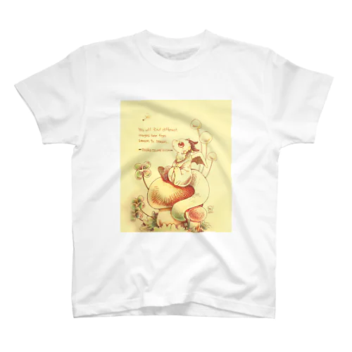 四葉のドラゴン Regular Fit T-Shirt