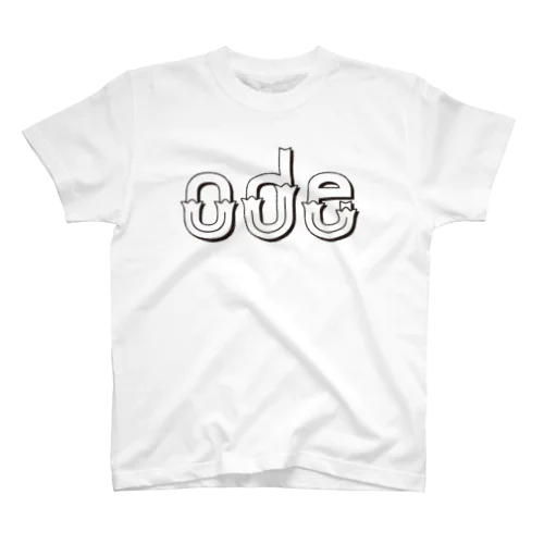 ode WHITE LOGO Regular Fit T-Shirt