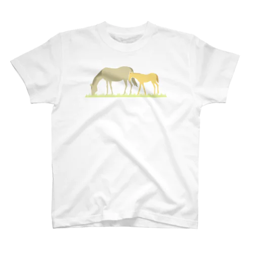 馬の親子 Regular Fit T-Shirt