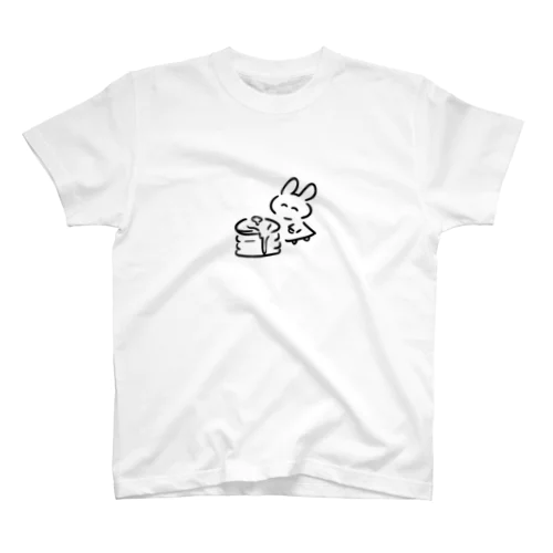 パンケーキとアベカワうさぎ スタンダードTシャツ