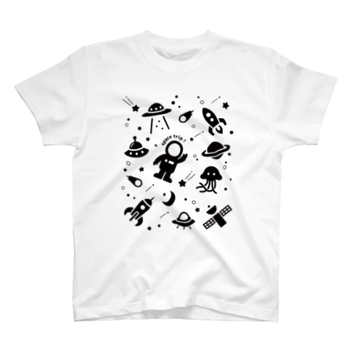 space trip　black ★ スタンダードTシャツ