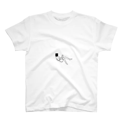 落ちる少女 Regular Fit T-Shirt