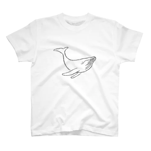 シロナガスクジラさん スタンダードTシャツ