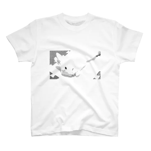 かっこいい子うさぎ Regular Fit T-Shirt