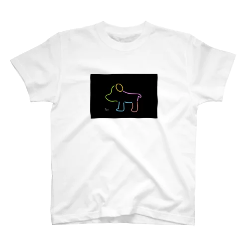 ネオンカラー dog スタンダードTシャツ