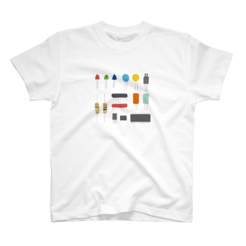 電子パーツみたいなやつ Regular Fit T-Shirt