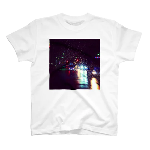 雨の夜の宇宙旅行 Regular Fit T-Shirt