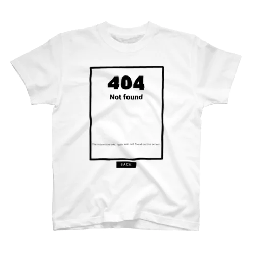 Not found 404 スタンダードTシャツ