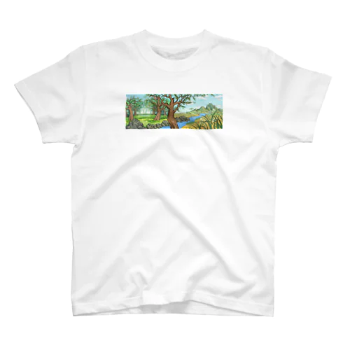 日本の風景 Regular Fit T-Shirt