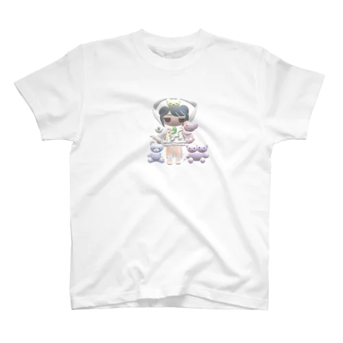 3Dくま神様 スタンダードTシャツ