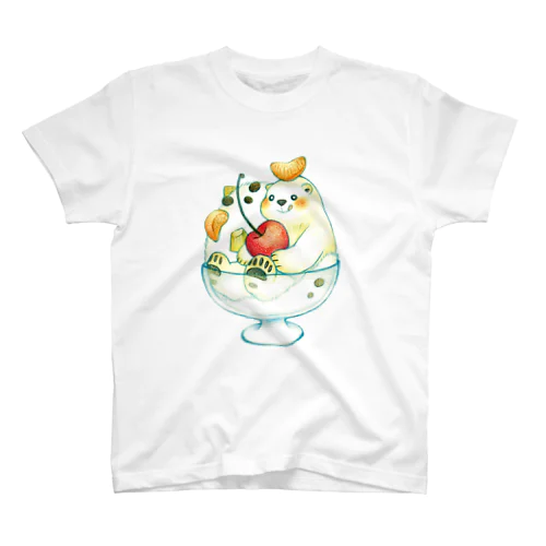 シロクマかき氷 スタンダードTシャツ