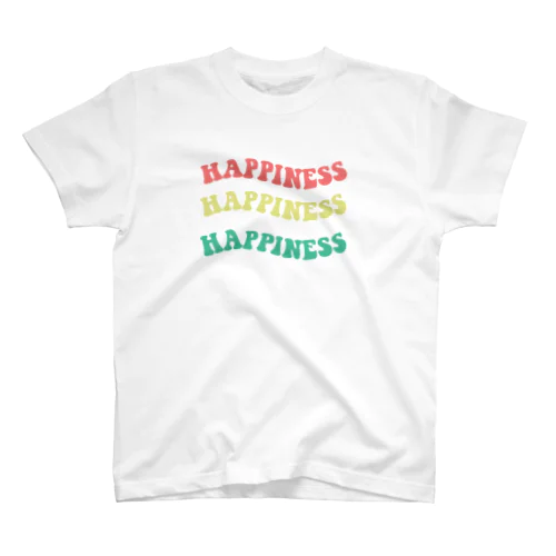 HAPPINESS Regular Fit T-Shirt