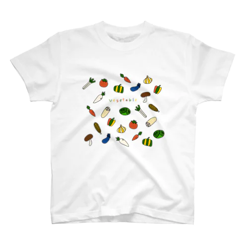 野菜イラストvegetable Regular Fit T-Shirt