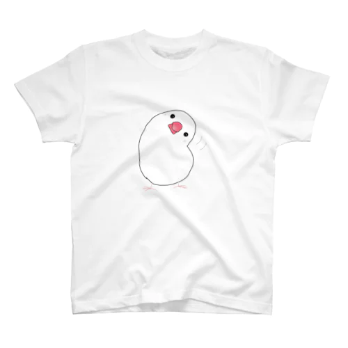 首かしげ文鳥さん スタンダードTシャツ