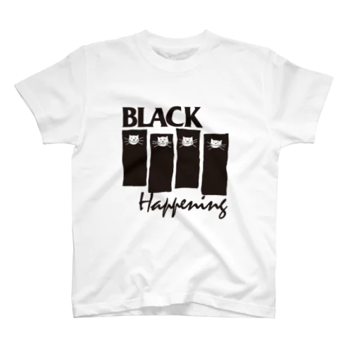  BLACK HAPPENING（ver2） Regular Fit T-Shirt