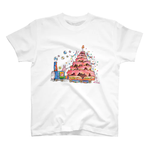 バースディ・ケーキ Regular Fit T-Shirt