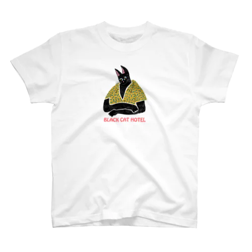 BLACK CAT HOTEL Regular Fit T-Shirt