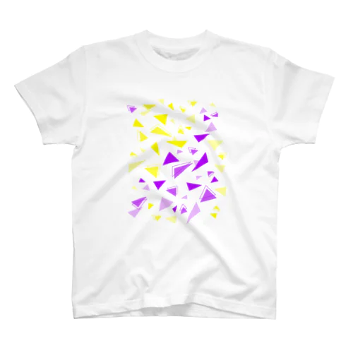 △▼黄色紫 スタンダードTシャツ