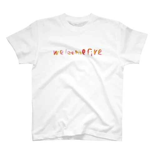 welcomefive カラー スタンダードTシャツ