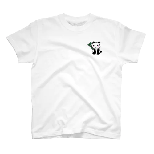 パンダのホワイト Regular Fit T-Shirt