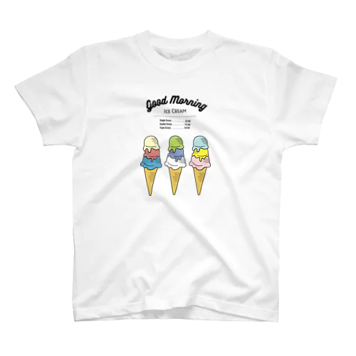 ice cream スタンダードTシャツ