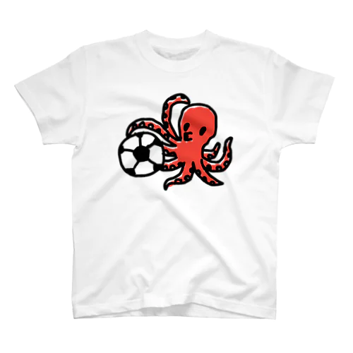  タコサッカー01 Regular Fit T-Shirt