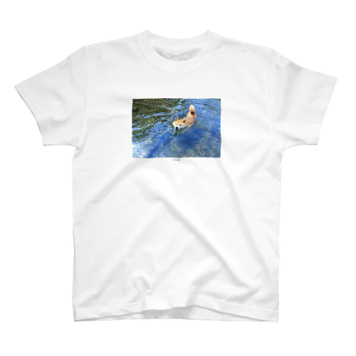 泳ぐ犬② Regular Fit T-Shirt