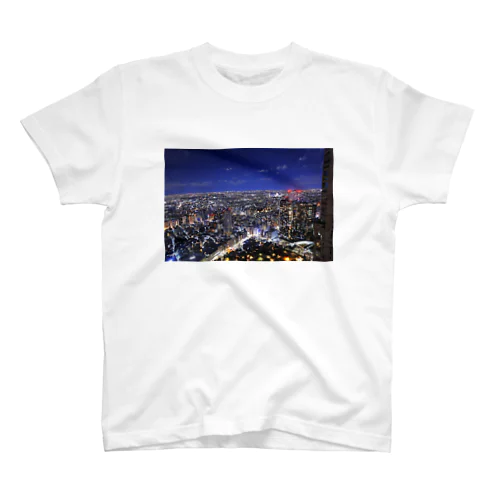 夜景　都庁から中野区方面をのぞむ スタンダードTシャツ