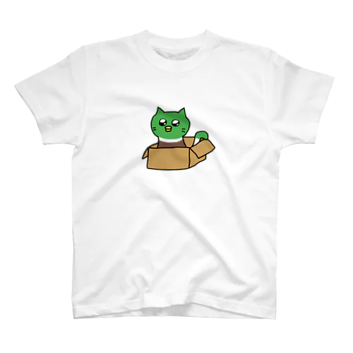 かもちゃん 世界猫の日（うったえる目） Regular Fit T-Shirt