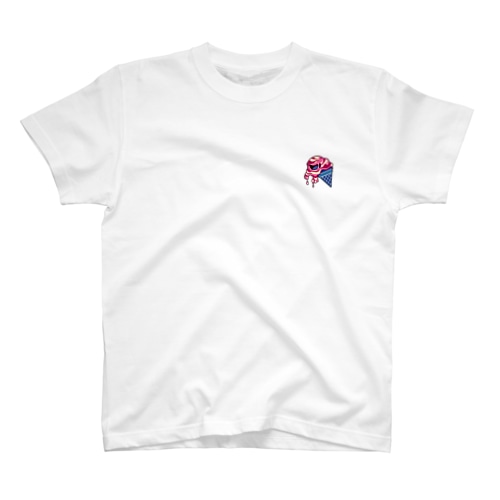 溶けちゃう　イチゴミルク Regular Fit T-Shirt