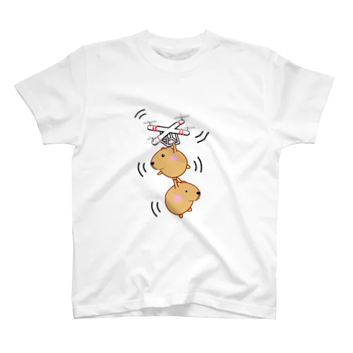 きゃぴばら【空中散歩】 Regular Fit T-Shirt
