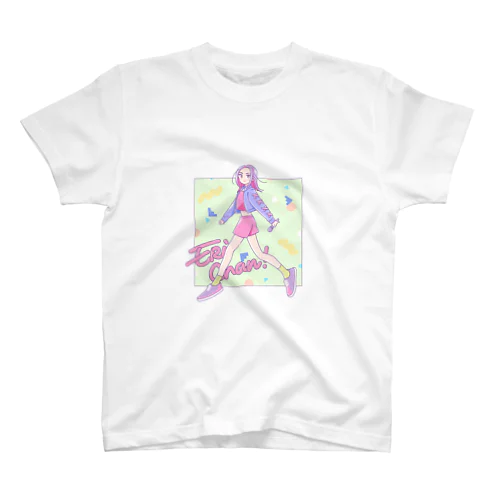 ERi chan! 半袖Tシャツ(white) Regular Fit T-Shirt