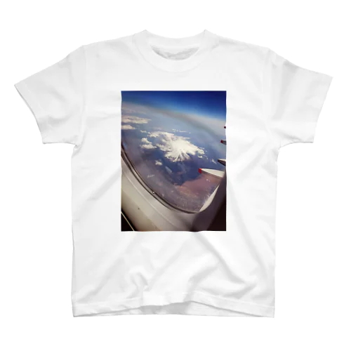 飛行機からの景色 スタンダードTシャツ