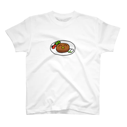 かもちゃん ハンバーグの日 Regular Fit T-Shirt