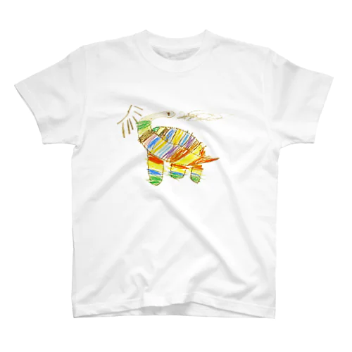 恐竜　子どもの絵 Regular Fit T-Shirt