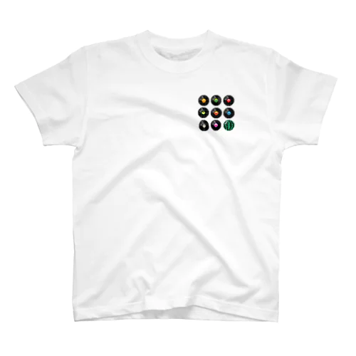 【みきティ】真夏のレコ連ワンポイント Regular Fit T-Shirt