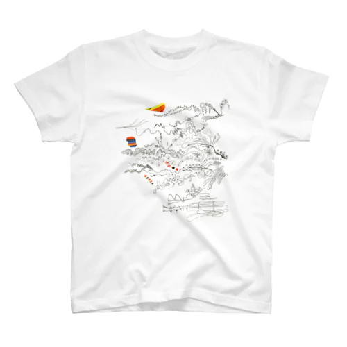 telephone drawing Regular Fit T-Shirt