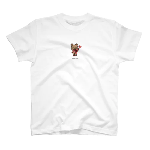 Teddy Love(ネーム入り) Regular Fit T-Shirt