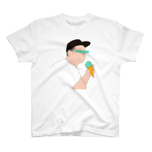 icecreamboy mask Regular Fit T-Shirt