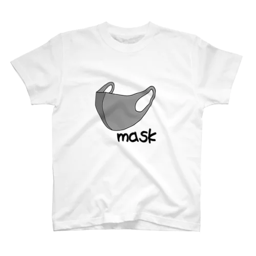 封じ込めマスク　黒 スタンダードTシャツ