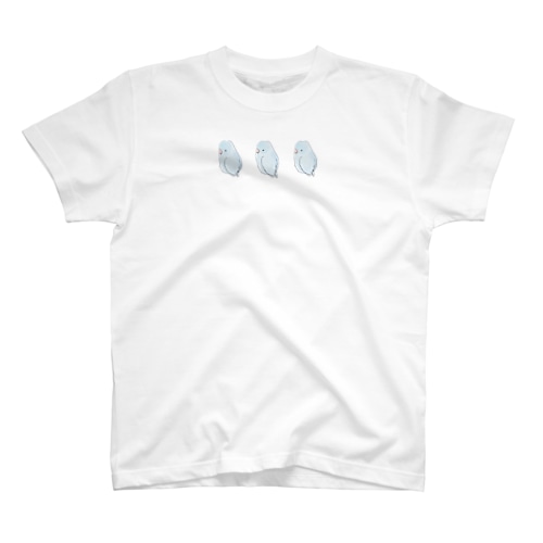 可愛いアメリカンホワイト　マメルリハちゃん【まめるりはことり】 Regular Fit T-Shirt