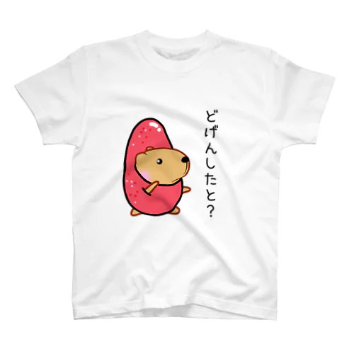 きゃぴばらめんたいこ【どげんしたと？】 スタンダードTシャツ