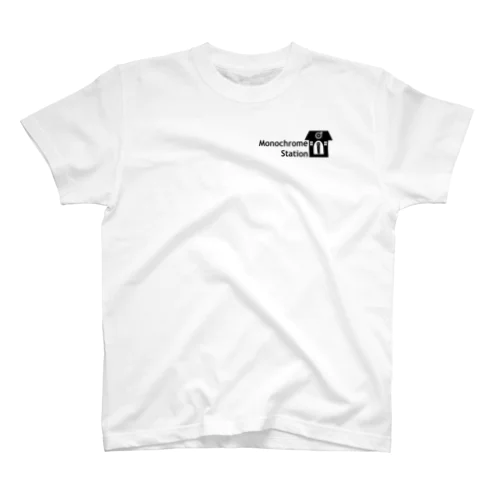 #モノステ WプリントTシャツ Regular Fit T-Shirt