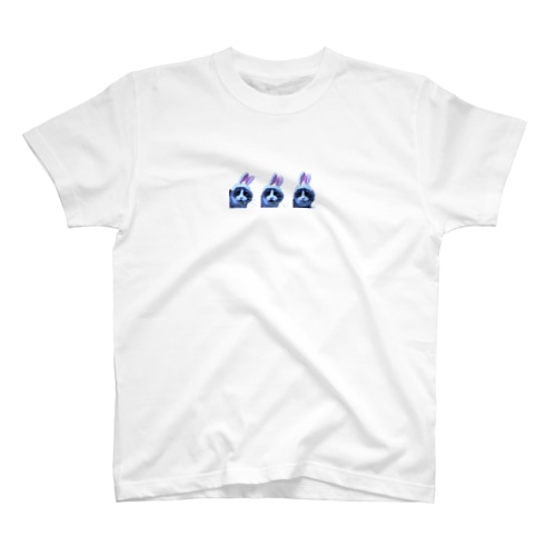 うさりりmini（寒色） Regular Fit T-Shirt