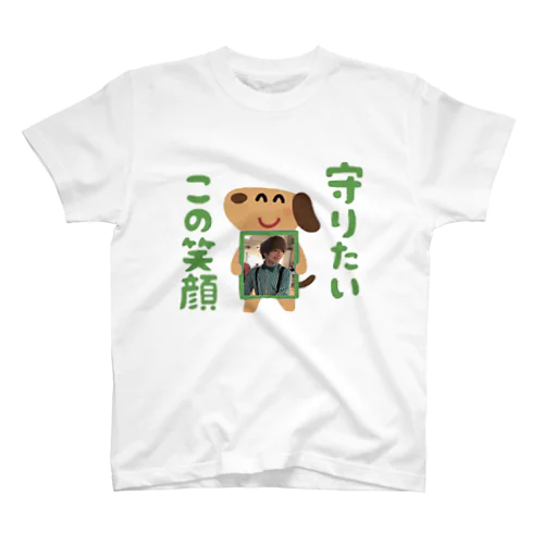 わんわんわん守りたいこの笑顔 Regular Fit T-Shirt