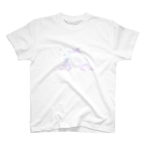 夏の淡花 Regular Fit T-Shirt