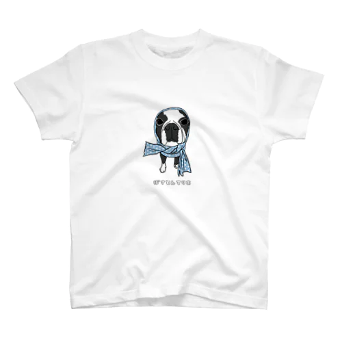 ほっかむり犬 Regular Fit T-Shirt