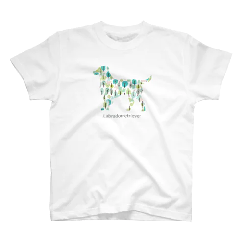 森　ラブラドール Regular Fit T-Shirt