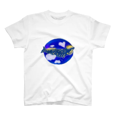 星コククジラ スタンダードTシャツ