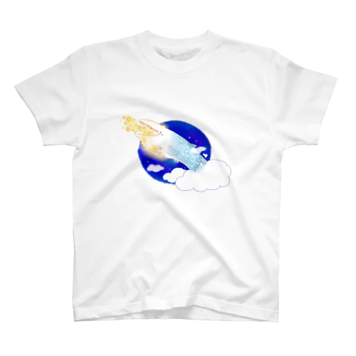 星シロナガスクジラ スタンダードTシャツ